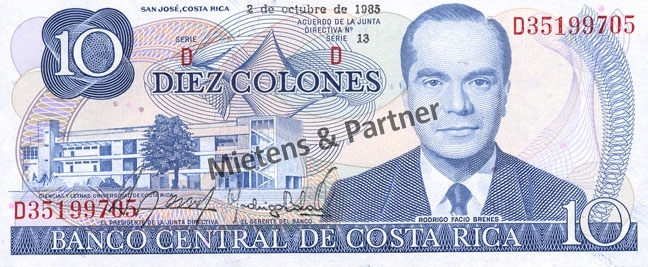 Costa Rica (Republik) 10 Colones (04260)