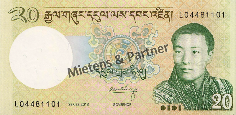 Bhutan (Königreich) 20 Ngultrum (40222)