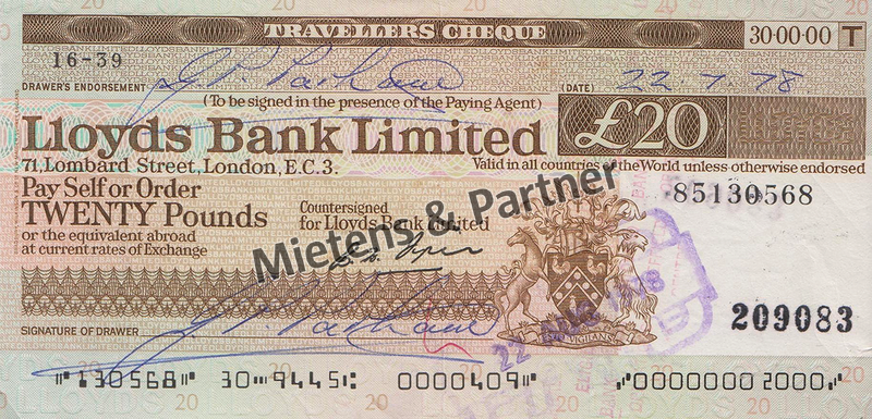 Vereinigtes Königreich (Parlamentarische Monarchie) 20 Pounds (38730)