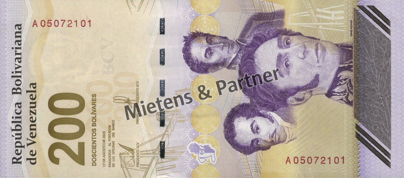 Venezuela (Bolivarische Republik) 200 Bolivares Digitales (70940)