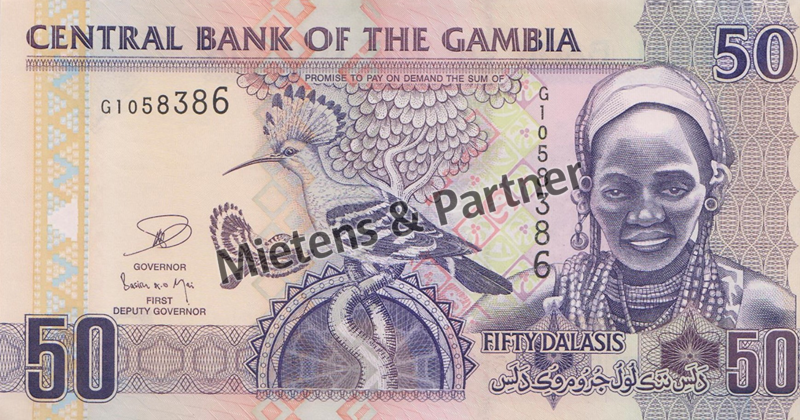 Gambia (Republik) 50 Dalasis (40453)