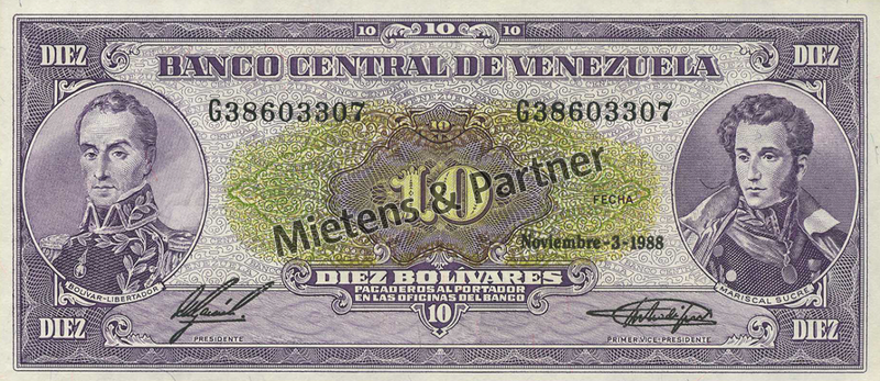 Venezuela (Republik) 10 Bolivares (65989)