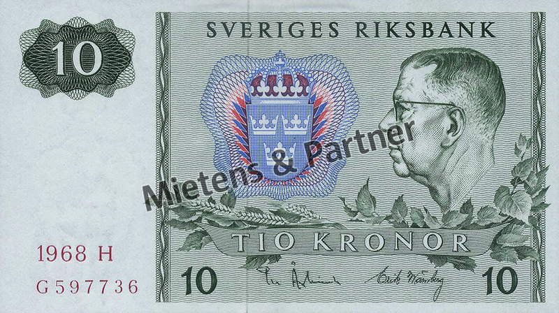 Schweden (Königreich) 10 Kronor (02443)