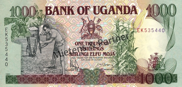 Uganda (Republik) 1.000 Shillings (03660)