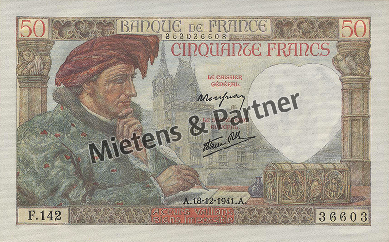 Frankreich (Dritte Republik) 50 Francs (62527)