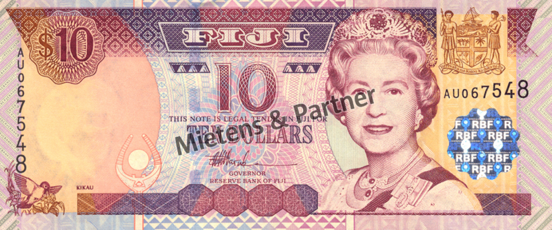 Fidschi (Republik) 10 Dollars (05682)