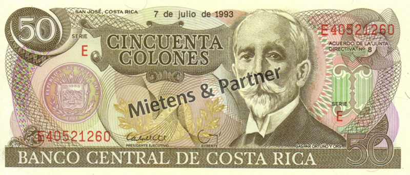 Costa Rica (Republik) 50 Colones (04257)