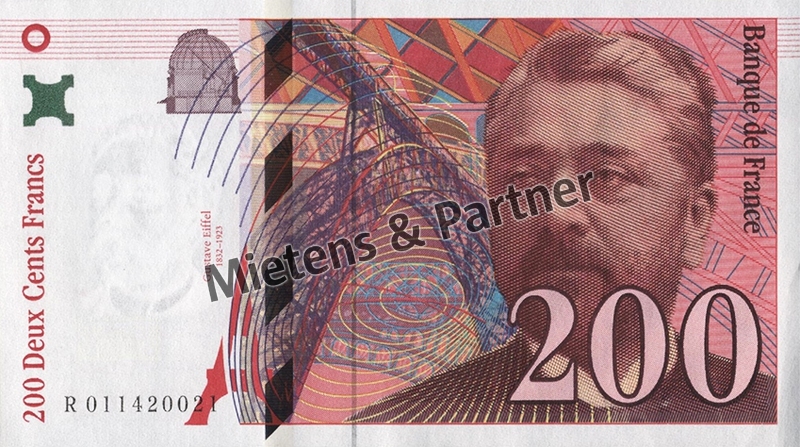 Frankreich (5. Republik) 200 Francs (48323)