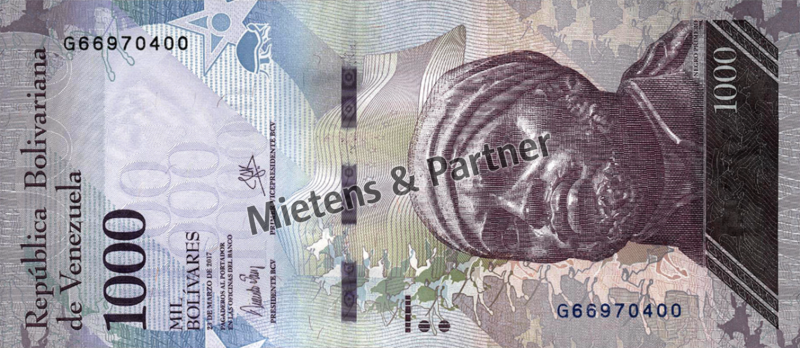 Venezuela (Bolivarische Republik) 1.000 Bolivares (51714)