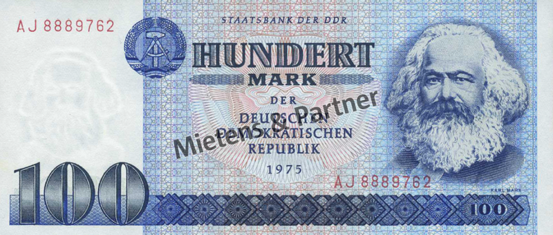 Deutschland  (Demokratische Republik) 100 Mark (31960)