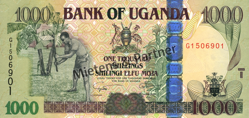 Uganda (Republik) 1.000 Shillings (03656)