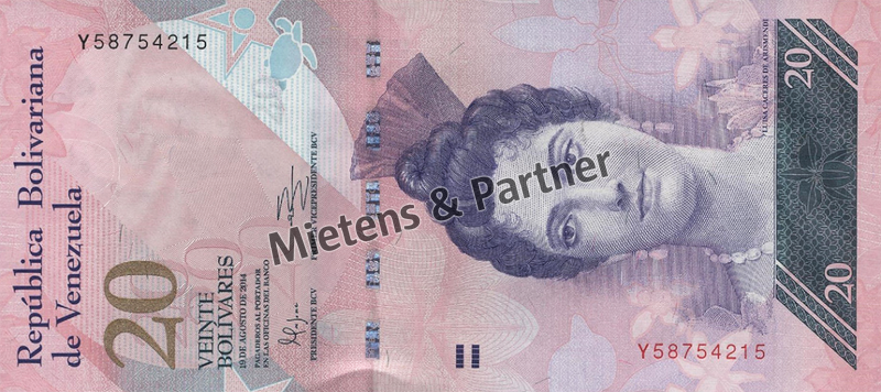 Venezuela (Bolivarische Republik) 20 Bolivares (51503)