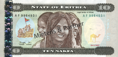 Eritrea (Republik) 10 Nakfa (03567)