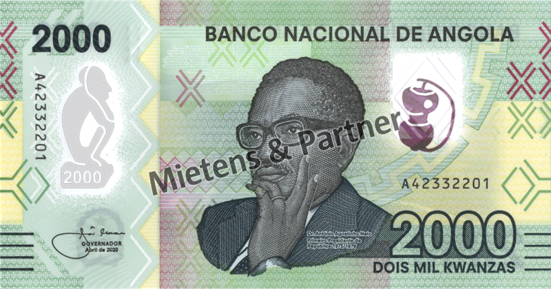 Angola (Republik) 2.000 Kwanzas (61634)