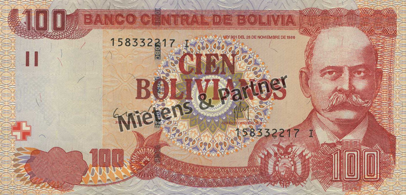 Bolivien (Republik) 100 Bolivianos (45935)