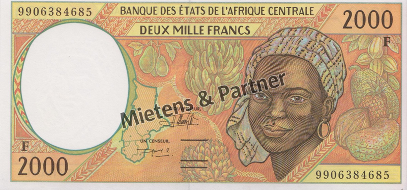 Zentralafrikanische Republik (Republik) 2.000 Francs (42662)