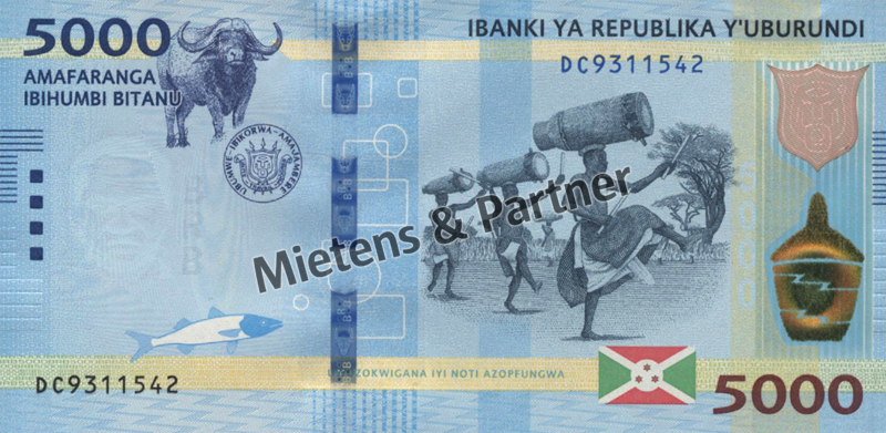 Burundi (Republik) 5.000 Francs (63082)