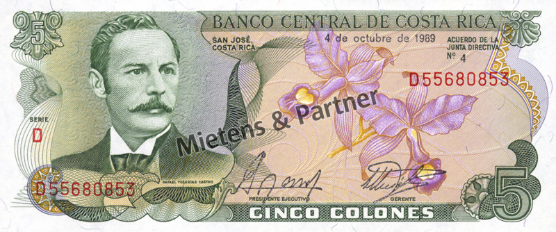Costa Rica (Republik) 5 Colones (04266)