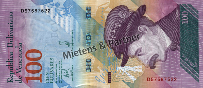 Venezuela (Bolivarische Republik) 100 Bolivares (55259)