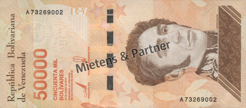 Venezuela (Bolivarische Republik) 50.000 Bolivares (61925)