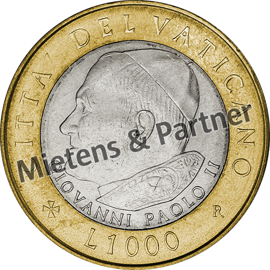 Vatikanstadt (Absolute Wahlmonarchie) 1.000 Lire (08346)