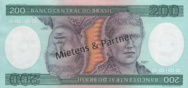 Brasilien (Bundesrepublik) 200 Cruzeiros (04745)