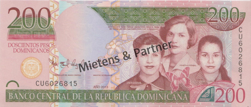 Dominikanische Republik (Republik) 200 Pesos Dominicanos (38669)
