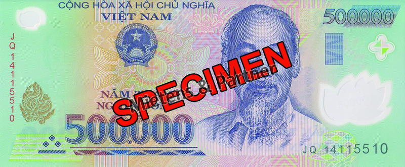 Vietnam (Sozialistische Republik) 500.000 Dong (40700)