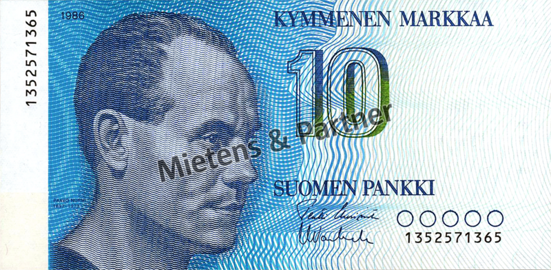 Finnland (Parlamentarische Republik) 10 Markkaa (48018)