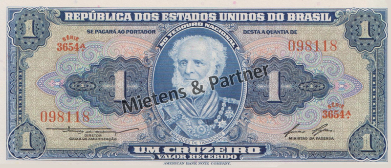 Brasilien (Bundesrepublik) 1 Cruzeiro (40531)