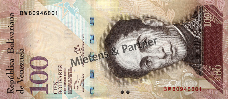 Venezuela (Bolivarische Republik) 100 Bolivares (43582)