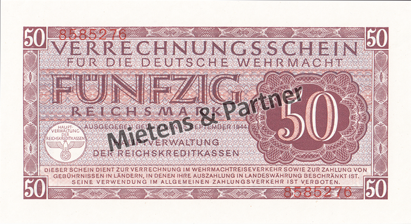 Deutschland (Drittes Reich) 50 Reichsmark (73095)