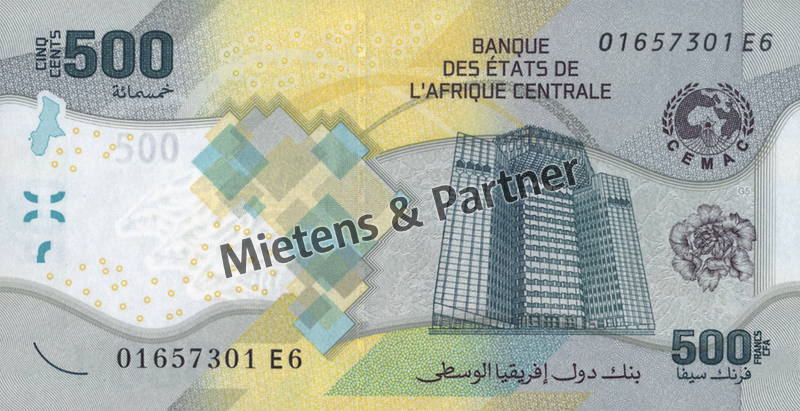 Zentralafrikanische Staaten (Währungsraum) 500 Francs (66234)