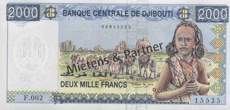 Dschibuti (Republik) 2.000 Francs (27545)