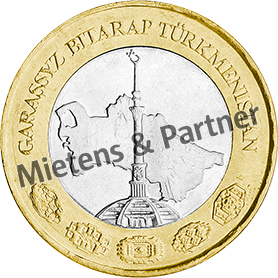 Turkmenistan (Republik) 1 Manat (09558)