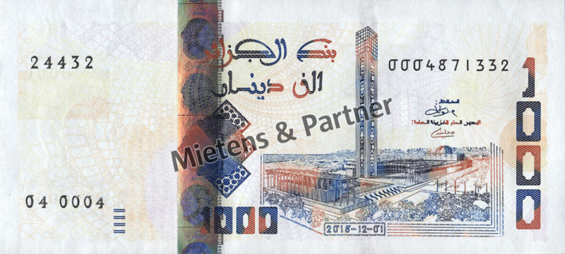 Algerien (Demokratische Volksrepublik) 1.000 Dinars (56106)