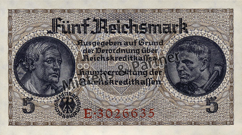 Deutschland (Drittes Reich) 5 Reichsmark (57119)