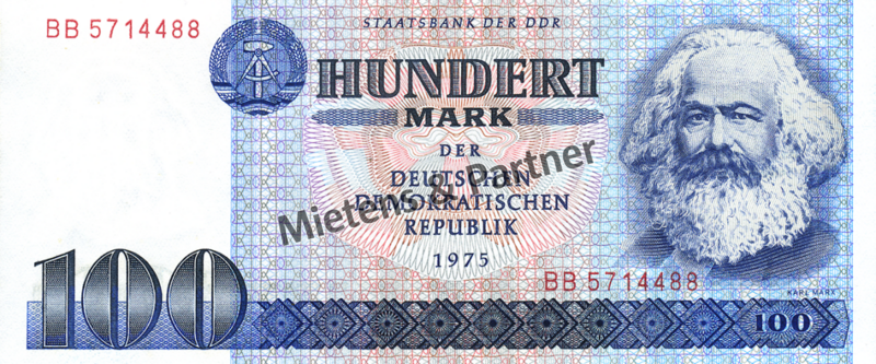 Deutschland  (Demokratische Republik) 100 Mark (02396)
