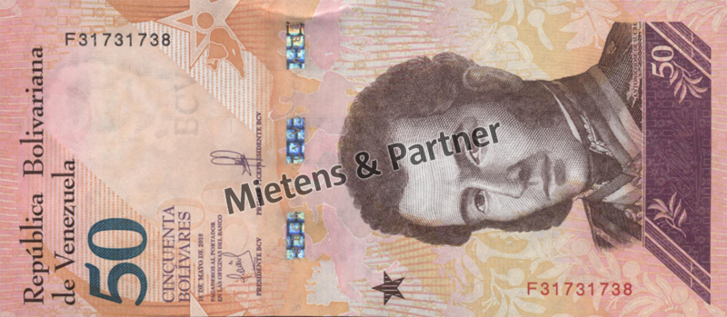 Venezuela (Bolivarische Republik) 50 Bolivares (55258)
