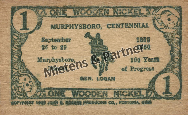 Vereinigte Staaten von Amerika (Präsidiale Bundesrepublik) 1 Wooden Nickel (69041)