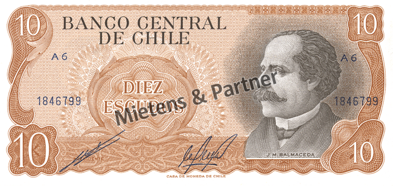 Chile (Republik) 10 Escudos (04759)