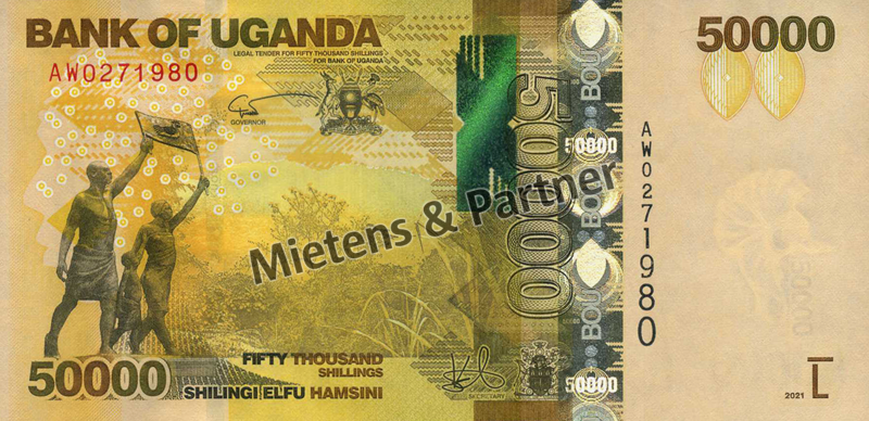 Uganda (Republik) 50.000 Shillings (65065)