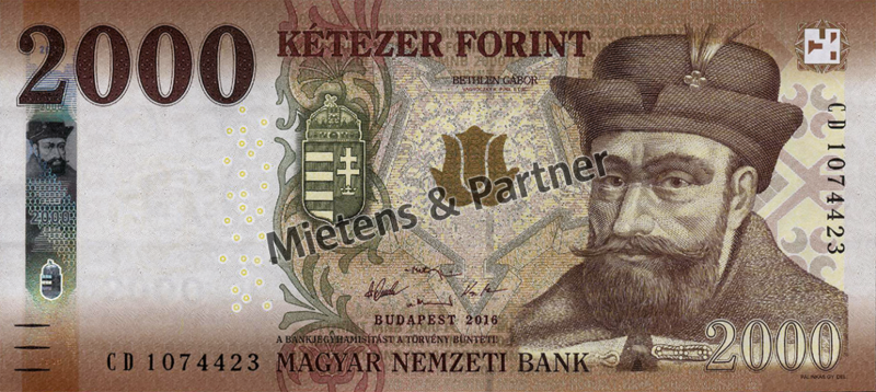 Ungarn (Parlamentarische Republik) 2.000 Forint (57134)