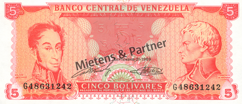 Venezuela (Republik) 5 Bolivares (04573)