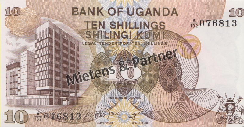 Uganda (Republik) 10 Shillings (35108)