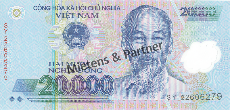 Vietnam (Sozialistische Republik) 20.000 Dong (73845)