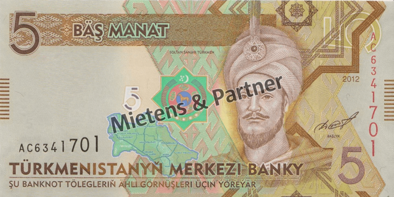 Turkmenistan (Republik) 5 Manat (41026)