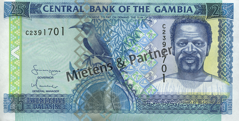 Gambia (Republik) 25 Dalasis (03279)