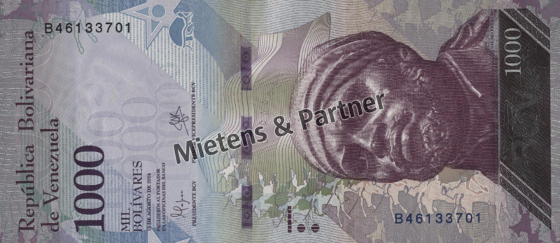 Venezuela (Bolivarische Republik) 1.000 Bolivares (49883)