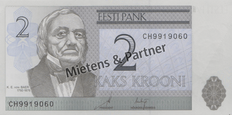 Estland (Parlamentarische Republik) 2 Krooni (33012)